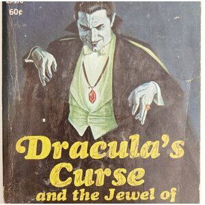 1968 Dracula's Curse Jewel Of The Seven Stars Bram Stoker Vintage Horror PB F19